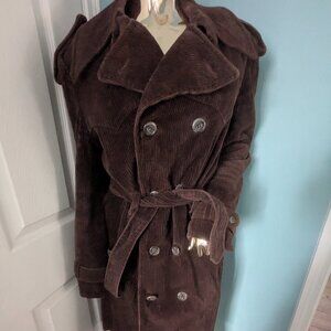 Vintage Utex corduroy coat. Sysser. Made in Canada